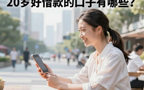 20岁好借款的口子有哪些?盘点2026年正规容易下款的平台