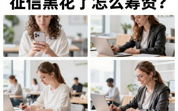 征信黑花了怎么筹资?急需用钱哪里还能借到款