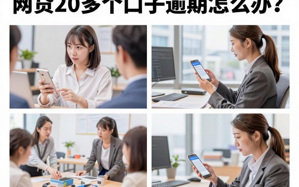 网贷20多个口子逾期怎么办?网贷逾期无力偿还最佳处理方法
