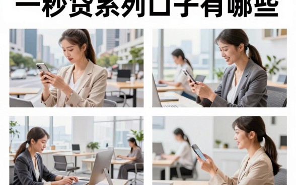 一秒贷系列口子有哪些，2026最新靠谱下款平台推荐
