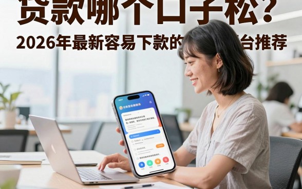 贷款哪个口子松?2026年最新容易下款的网贷平台推荐