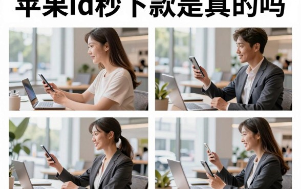 苹果id秒下款是真的吗，苹果id贷款靠谱安全吗