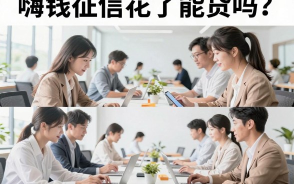 嗨钱征信花了能贷吗？征信花哪里可以借钱急用