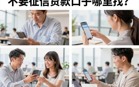 不要征信贷款口子哪里找?真正不看征信的贷款平台有哪些