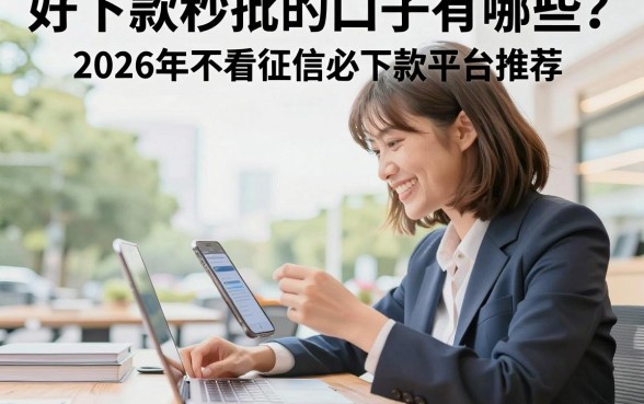 好下款秒批的口子有哪些?2026年不看征信必下款平台推荐