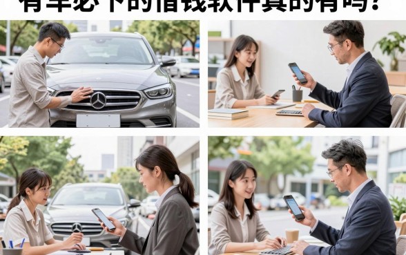 有车必下的借钱软件真的有吗?车主无抵押贷款哪个平台容易下款