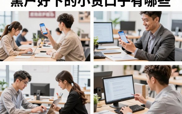 黑户好下的小贷口子有哪些，黑户可以贷款的正规平台推荐