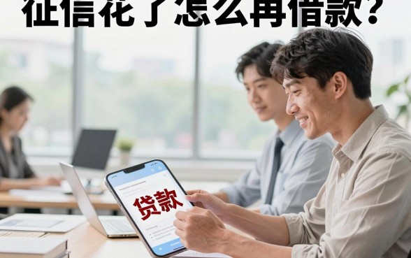 征信花了怎么再借款？急需资金哪里可以借？