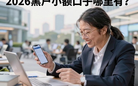 2026黑户小额口子哪里有？黑户也能下款的正规渠道推荐