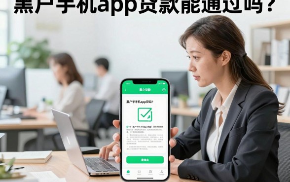 黑户手机app贷款能通过吗？揭秘黑户必下的贷款软件