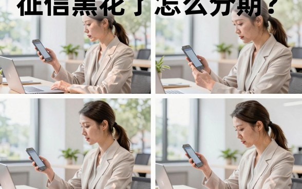 征信黑花了怎么分期？黑户还能办理贷款吗
