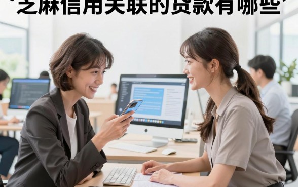 芝麻信用关联的贷款有哪些,芝麻信用贷款哪个容易下款