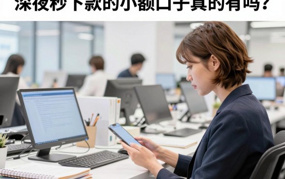 深夜秒下款的小额口子真的有吗?盘点几个靠谱容易下款的平台
