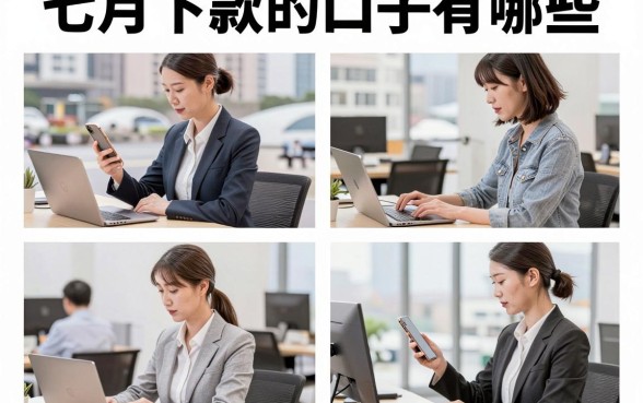 七月下款的口子有哪些，七月份容易下款的正规借贷平台推荐
