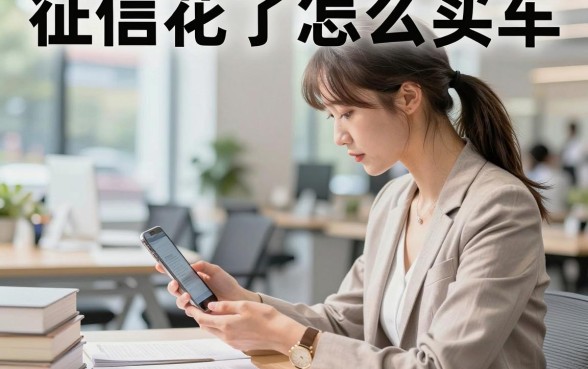 征信花了怎么买车？推荐几个不看征信的买车口子