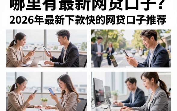哪里有最新网贷口子?2026年最新下款快的网贷口子推荐