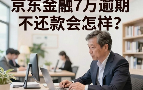 京东金融7万逾期不还款会怎样?逾期多久会被起诉?
