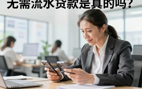 无需流水贷款是真的吗？无流水怎么贷到大额资金