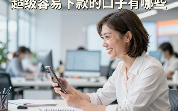 超级容易下款的口子有哪些,2026年征信花也能通过的借贷平台推荐
