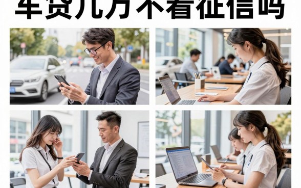 车贷几万不看征信吗,黑户能办车贷吗