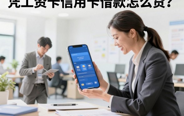 凭工资卡信用卡借款怎么贷?有工资卡就能下款吗