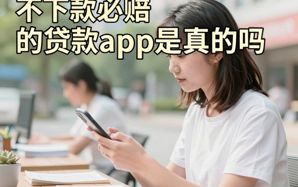 不下款必赔的贷款app是真的吗，不下款必赔的贷款app有哪些