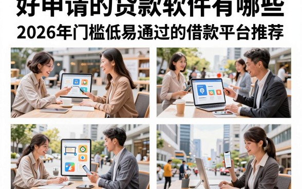 好申请的贷款软件有哪些，2026年门槛低易通过的借款平台推荐