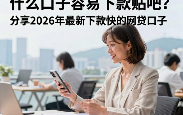什么口子容易下款贴吧？分享2026年最新下款快的网贷口子