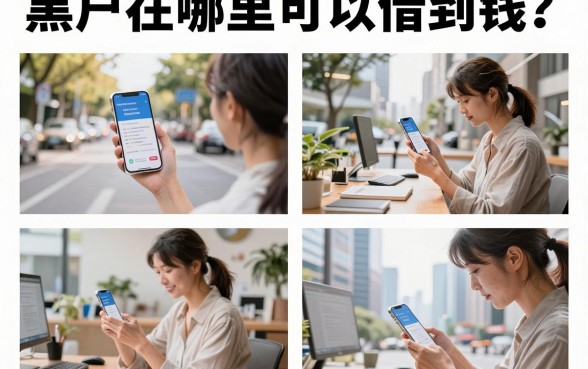 黑户在哪里可以借到钱?揭秘黑户借钱的真实渠道