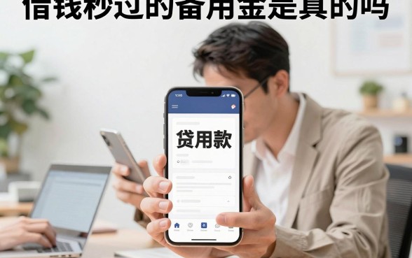 借钱秒过的备用金是真的吗,哪里能找到秒下款的备用金