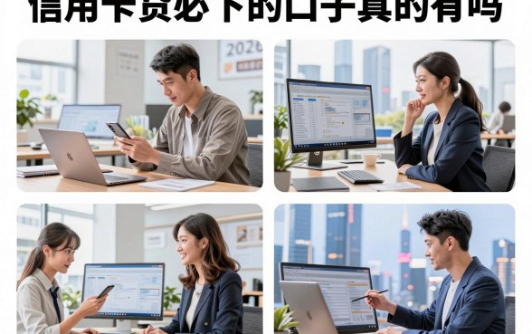 信用卡贷必下的口子真的有吗,盘点2026年无视征信秒下款的平台