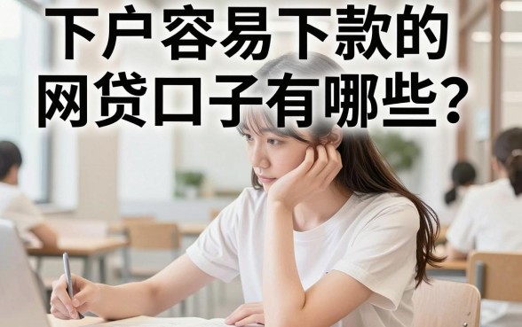 下户容易下款的网贷口子有哪些?征信花户能通过的正规平台推荐