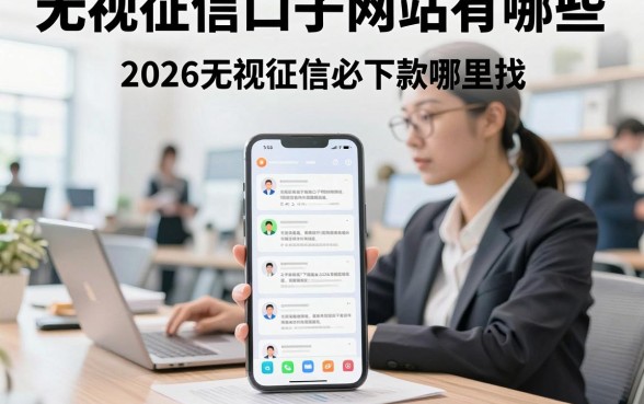 无视征信口子网站有哪些,2026无视征信必下款口子哪里找