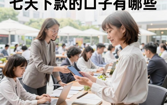 七天下款的口子有哪些,2026年靠谱的七天下款口子哪里找