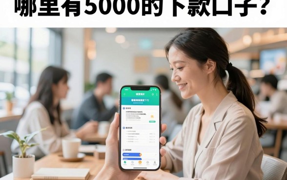 哪里有5000的下款口子？2026年靠谱小额贷款推荐