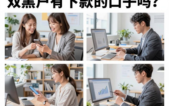 双黑户有下款的口子吗?征信黑户哪里能贷到钱