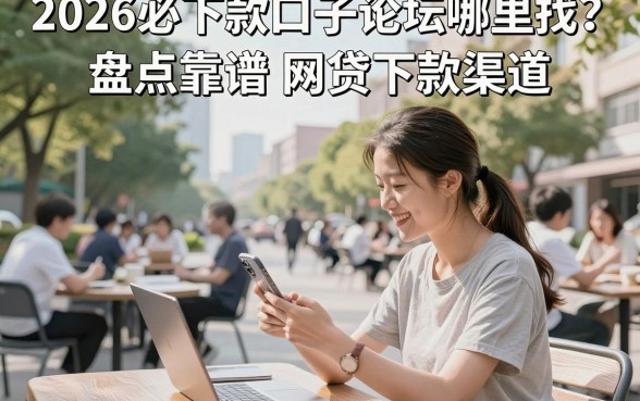 2026必下款口子论坛哪里找?盘点靠谱的网贷下款渠道