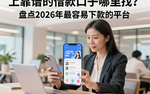 上靠谱的借款口子哪里找？盘点2026年最容易下款的平台