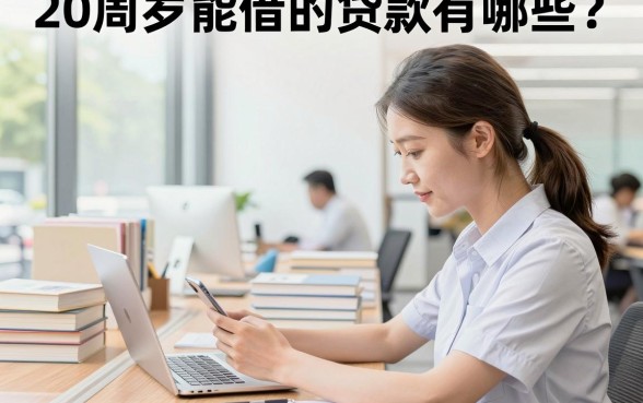 20周岁能借的贷款有哪些?正规平台正规借款推荐