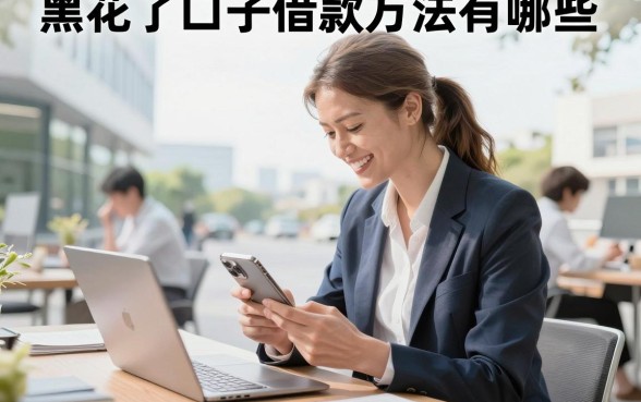 黑花了口子借款方法有哪些,黑户花户哪里能下款?