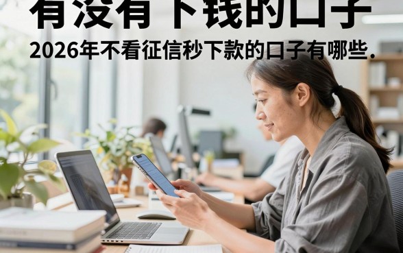 有没有下钱的口子，2026年不看征信秒下款的口子有哪些