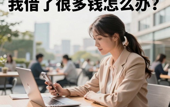 我借了很多钱怎么办?负债累累无力偿还怎么上岸