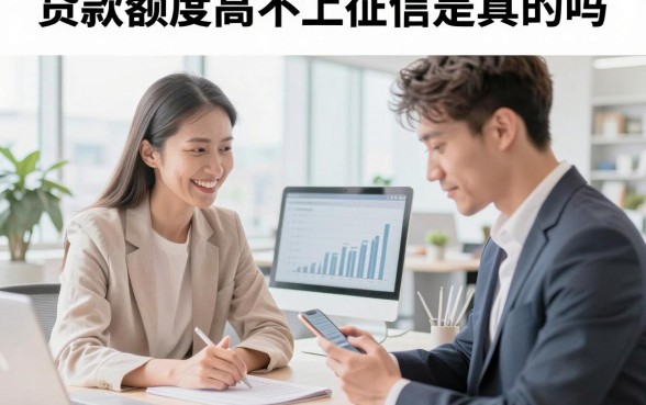 贷款额度高不上征信是真的吗,哪些正规平台额度高且不上征信