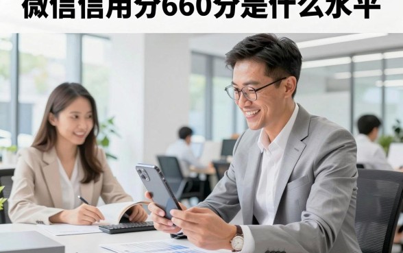 微信信用分660分是什么水平，微信支付分660分算高吗