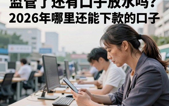 监管了还有口子放水吗?2026年哪里还能下款的口子