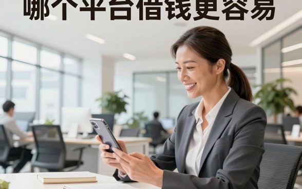 哪个平台借钱更容易,2026年正规借款平台哪个容易下款