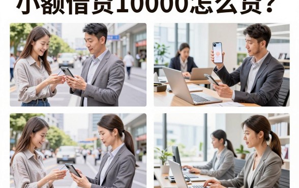 小额借贷10000怎么贷？正规平台秒下款攻略