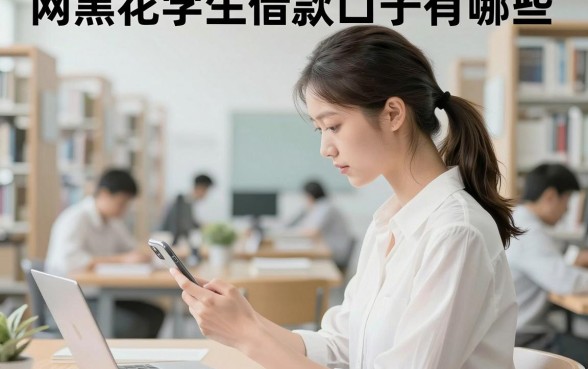 网黑花学生借款口子有哪些，哪里能借到钱？
