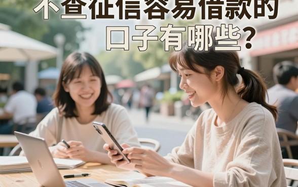 不查征信容易借款的口子有哪些？无视征信必下款的平台推荐