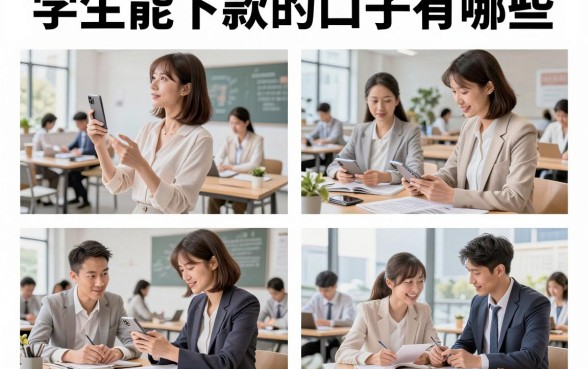 学生能下款的口子有哪些，学生贷款哪个平台容易下款？